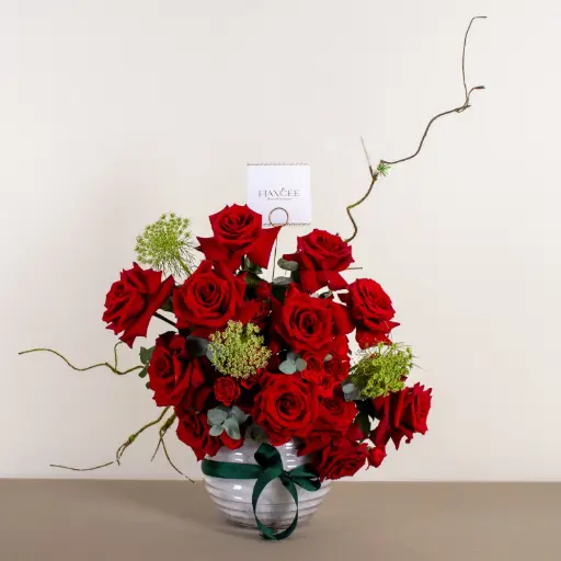  Classic Red Roses Arrangement