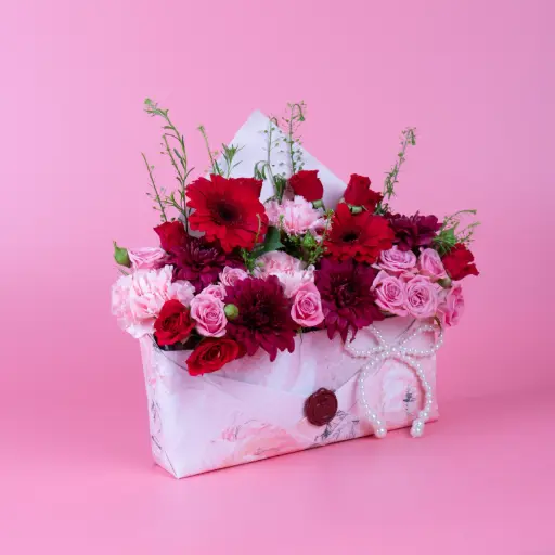 Message of Love Flowers