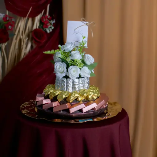 Golden Belgian Chocolate Tray