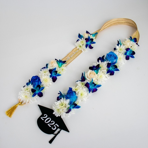 Blue Graduation Pride Garland