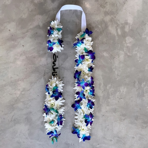 Blue Orchid Garland