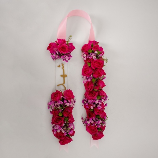 Rosy Pride Graduation Necklace