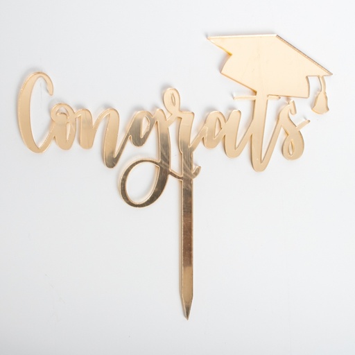 gold Topper Congrats