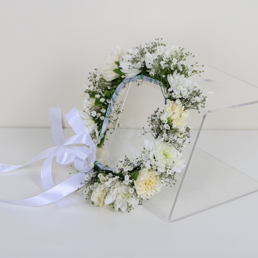 White Flower Crown
