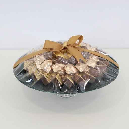 طبق الشوكولاتة البلجيكية الفاخرة